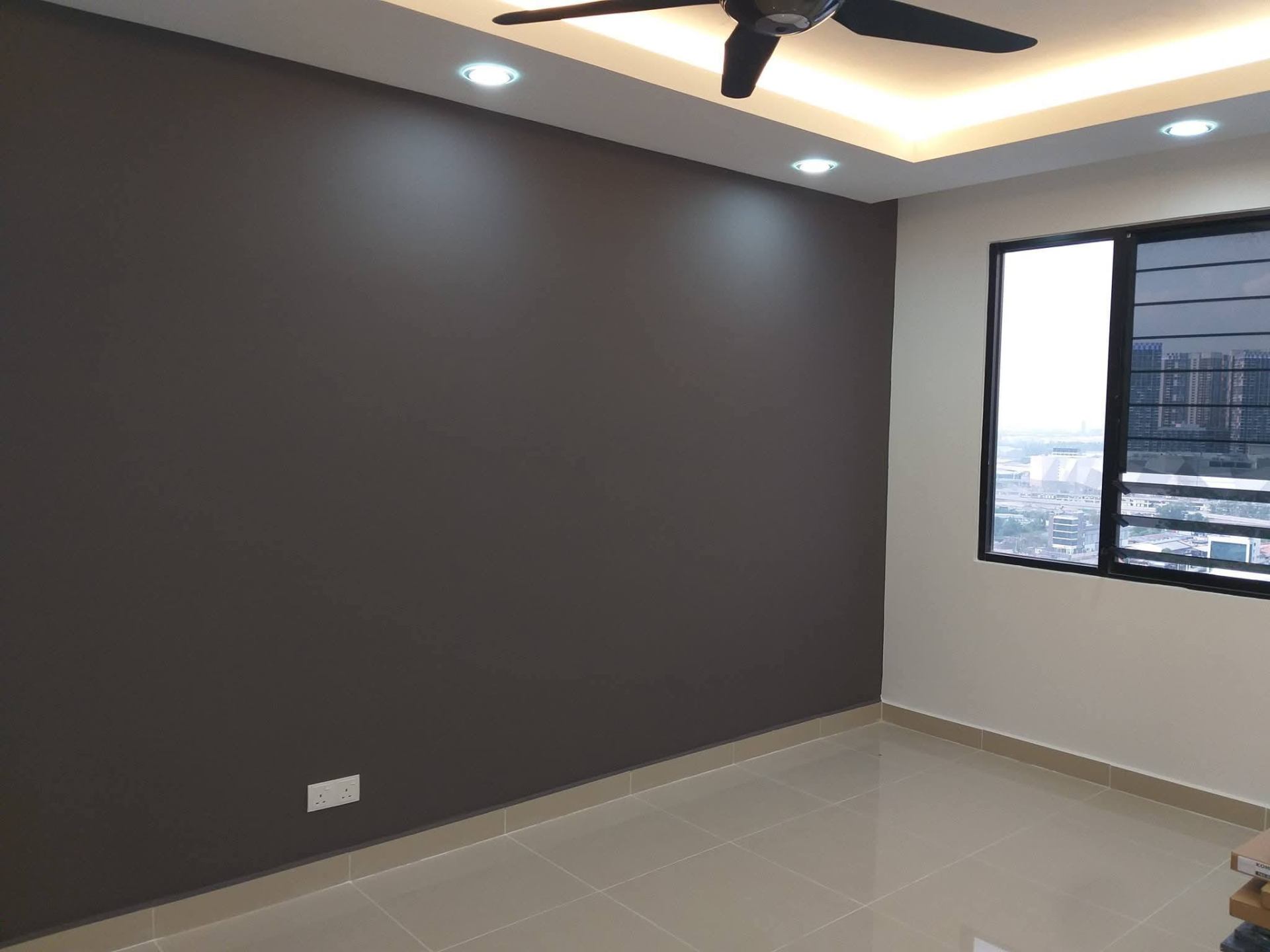 Cat Aksen Bilik Tidur